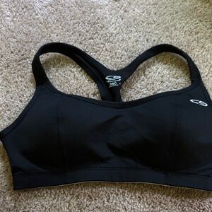 Champion Black Racerback Sports Bra